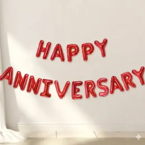 Cartel de feliz aniversario en inglés — imagen 1