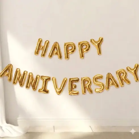 Cartel de feliz aniversario en inglés — imagen 2