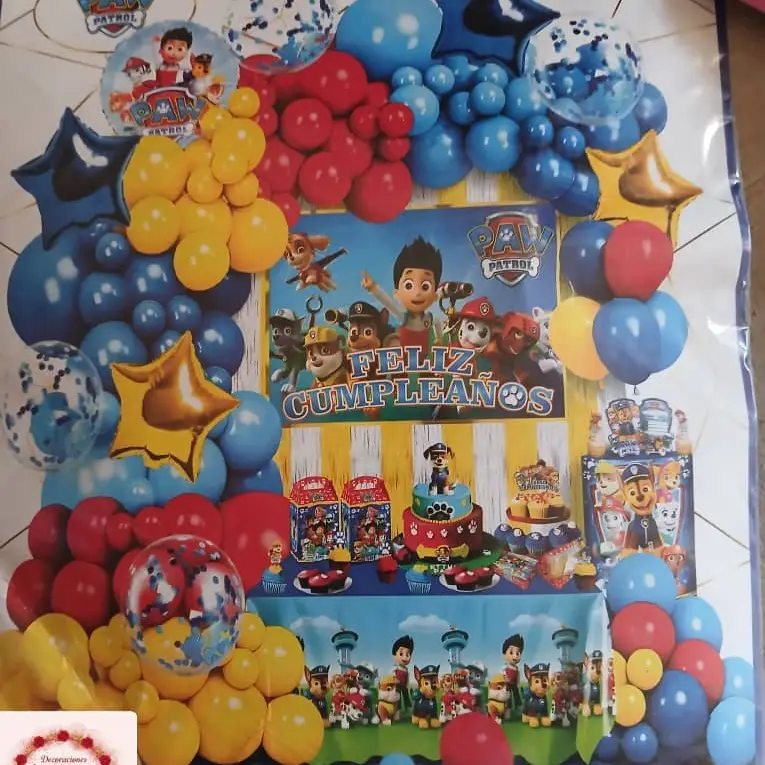 Set temático Paw Patrol's photo #1