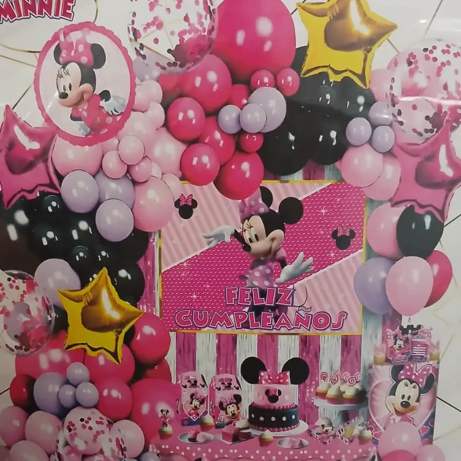 Set temático Minnie Rosada — imagen 1