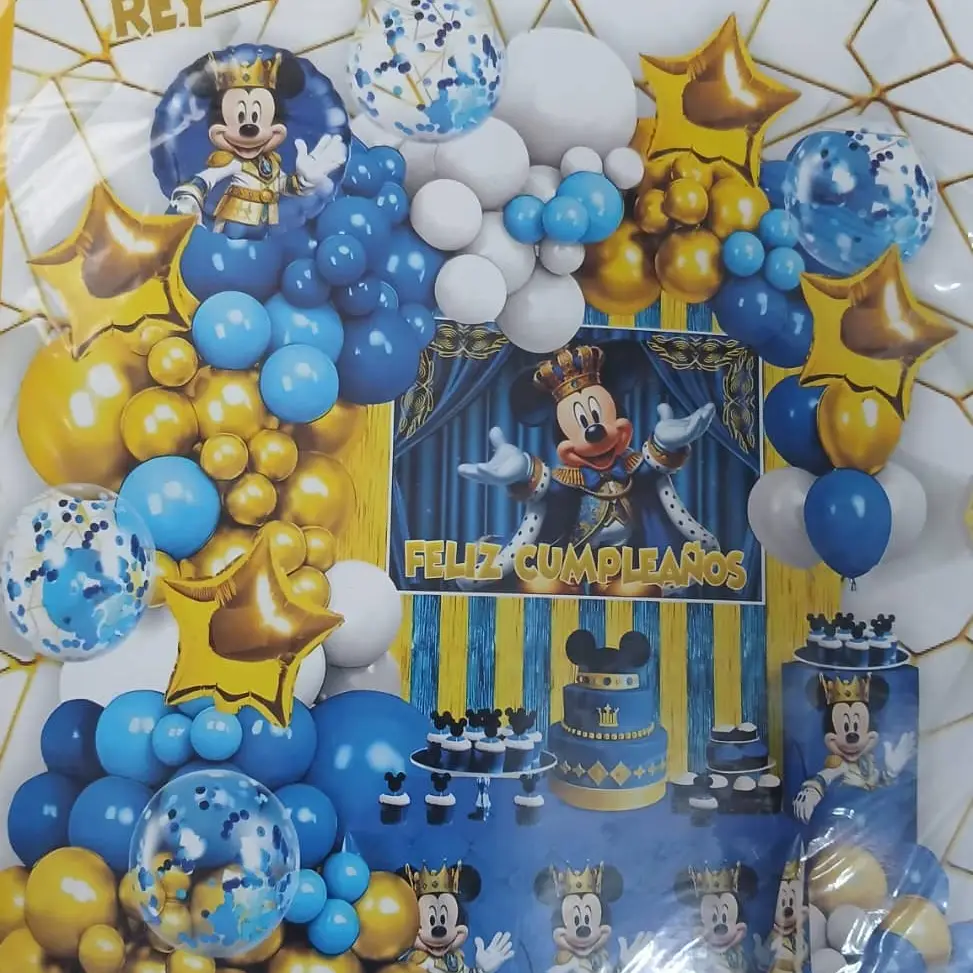 Set temático Mickey azul — imagen 1
