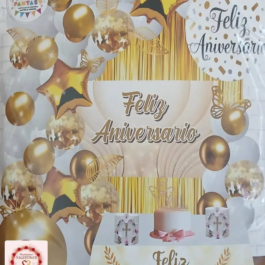 Set temático para Aniversario — imagen 1