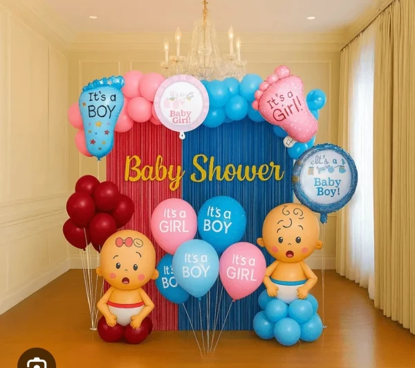 Globos de 14" baby shower's foto | Decoraciones VALENTINA'S 💘💝 |  BizneCubano