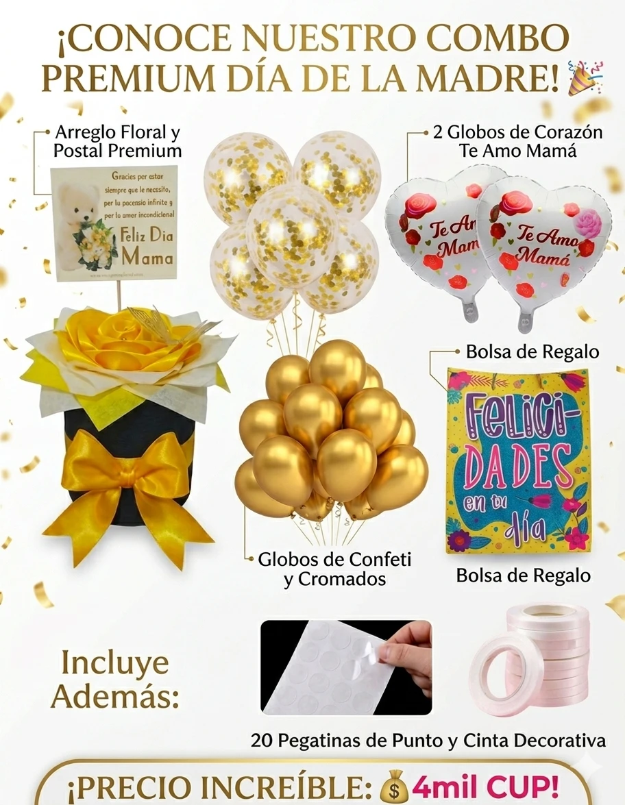 Combo para las madres's foto | Decoraciones VALENTINA'S 💘💝 |  BizneCubano