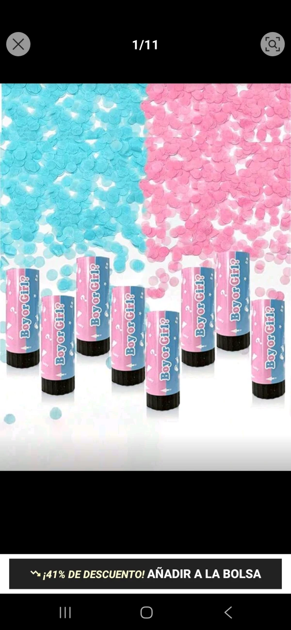 Cañones de revelación pequeños's foto | Decoraciones VALENTINA'S 💘💝 |  BizneCubano