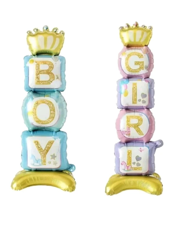 Set de globos de torres para Baby Shower's foto | Decoraciones VALENTINA'S 💘💝 |  BizneCubano