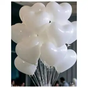 Globos de látex en forma de corazón miniatura 5