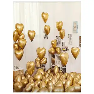 Globos de látex en forma de corazón miniatura 3