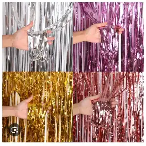 Cortinas de flecos miniatura 1