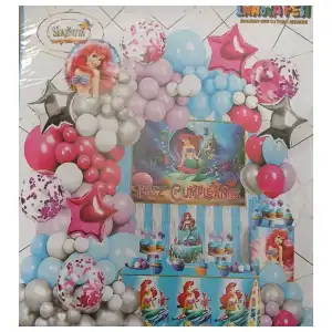 Set temático Sirenita Ariel miniatura 1