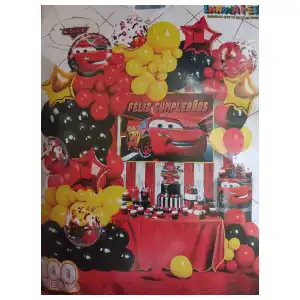 Set temático Rayo McQueen miniatura 1