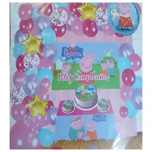 Set temático Peppa Pig miniatura 1