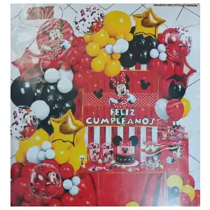 Set temático Minnie Roja miniatura 1