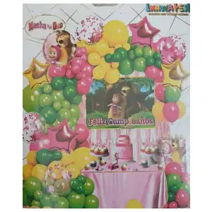 Set temático Masha y el Oso miniatura 1